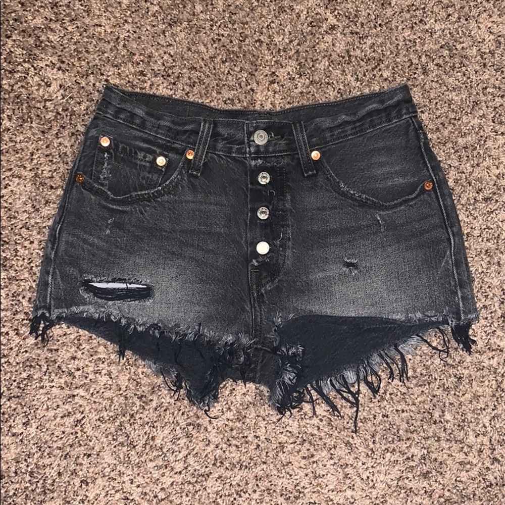 Black Levi Shorts